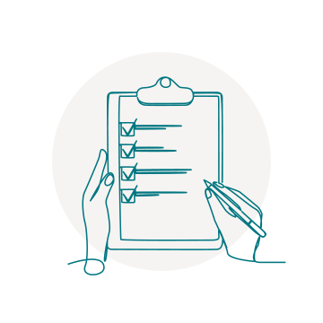 Clipboard and checklist icon