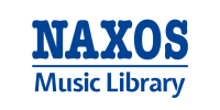 Naxos Music Library database logo in blue text