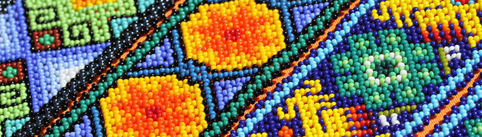 colorful beadwork