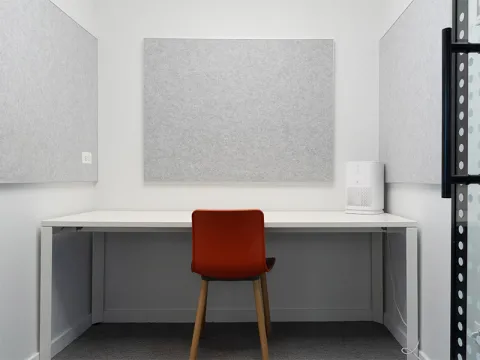 Study Room with table and chairs.