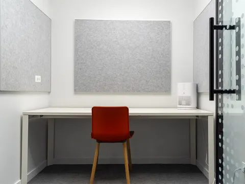 Study Room with table and chairs.