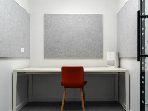 Study Room with table and chairs.