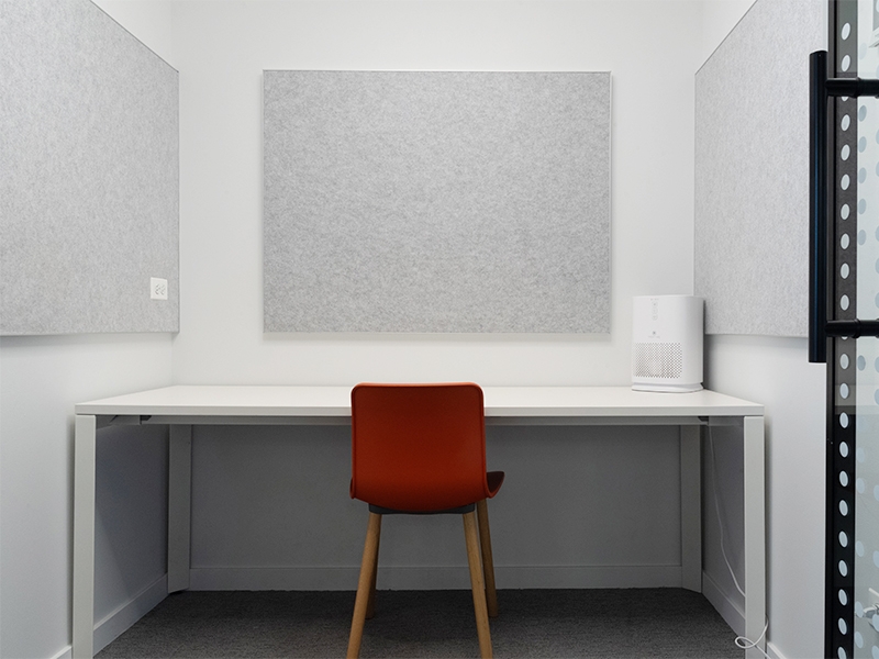 Study Room with table and chairs.
