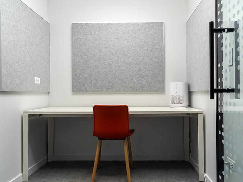Study Room with table and chairs.