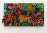 art piece hanging on a wall