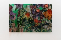 Melissa's piece on a wall