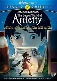 Disney's The Secret World of Arrietty movie box cover