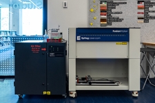 Epilog Laser Engraver and Cutter machine at the library